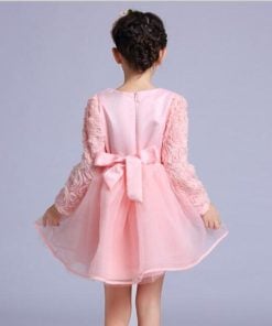 pink toddler party dress