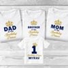 Birthday prince t shirts for family matching stylish celebration wear