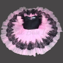 baby girls Party wear frock dress Black pink color