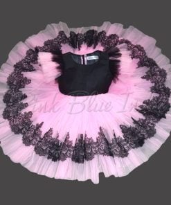 baby girls Party wear frock dress Black pink color