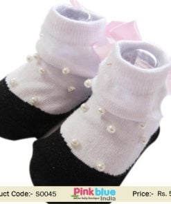 white toddler socks
