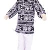 Buy Online Black Cotton Ethnic Kurta Pajama for Baby Boy