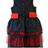 Exquisite Baby Girls Black Sleeveless Princess Party Frock Dress