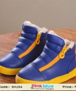 blue boys warm shoes