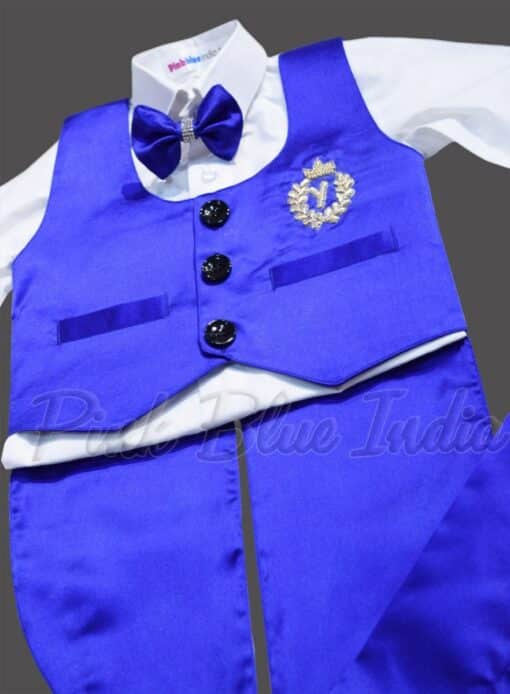 Little Boy First Birthday Dress, Birthday Party Outfit Set