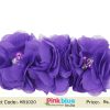Blue Flowers Hair Band for Baby Girls