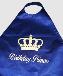 Little Prince Royal Blue First Birthday Outfit
