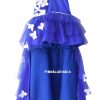 Juniors Blue Party Dresses - Blue High Low Dress, Girls Party Dress Online