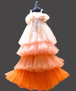 Kids Pageant Birthday Gown Party Wedding Frock