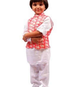 Baby Boy Off-White Kurta and Pant, Kids Kurta Sets / Ethnic Wear