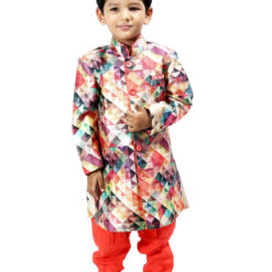Indian Bollywood Readymade Kids Style Sherwani Dress and Brijesh Pant