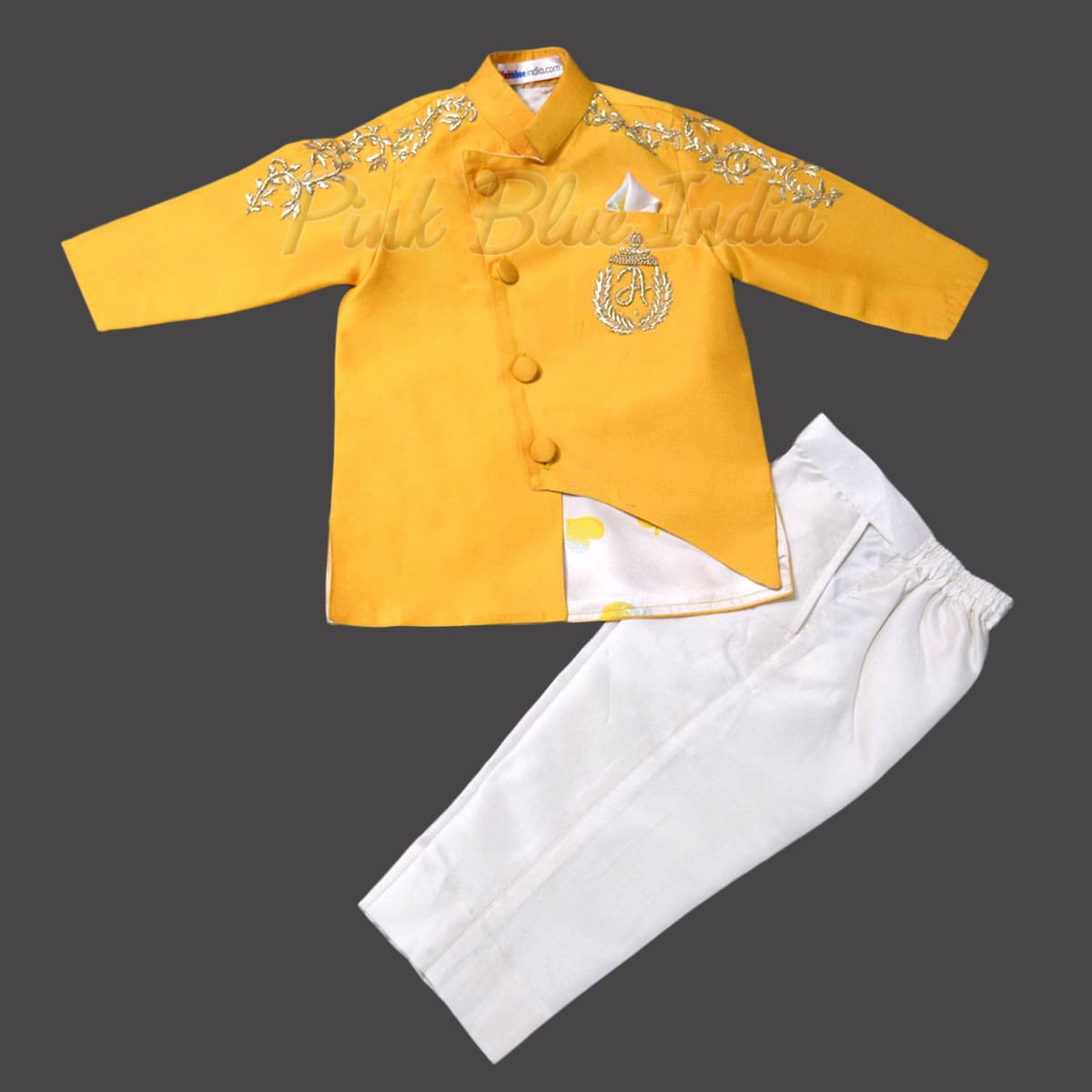 Boys Wedding Wear Jacket, Luxury Kids Ethnic Wear