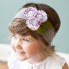 Baby Girl Broad Grey Hair Band for Toddlers