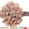 Elegant Brown Hair Accessory for Kids Birthday with Flower