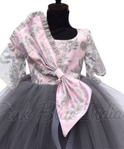 Buy Baby Girl Bell Sleeves Party Wear Gown Online India