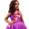 Party Wear Dress for Birthday girl - Girls Long Tail Dress