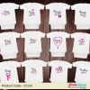 Buy Personalized Baby Milestone Rompers India, 12 Months of baby onesies set