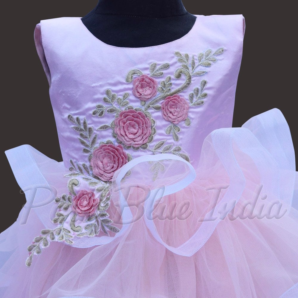 Kids Wedding Bowknot Petals Flower Girl Dress Junior Prom Pageant Party  Gowns | eBay