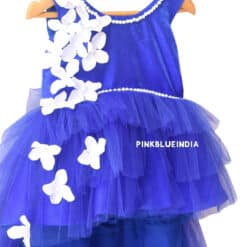 Blue Dresses for Juniors - Blue High Low Dress Girl Online