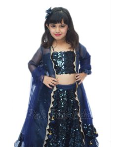 Blue Lehenga Online for Indian Wedding Baby Girls & Toddlers