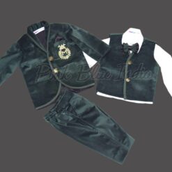 Buy Boys Coat Suit, Kids 5 Piece Coat Suit with Shirt Pant