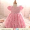 Pink Couture Lace Baby Girl Baptism Dress Christening Gown buy Online