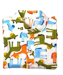 Boys Kurtas Online: Buy Designer Giraffe Print Kids Kurta