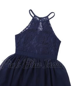 Blue Long Floor Length Gown - Kids Maxi dress Online India