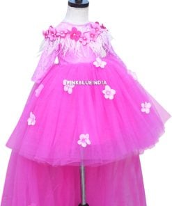 Girl Pink High low Dress: Shop High low Kid Dress in India