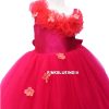 Pink Net Indian Party Wear Gown, Rs 5250 /piece for Kid Girl