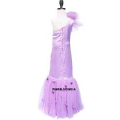 Mermaid Inspired Dress - Mermaid Birthday Party Gown 1-15 Years