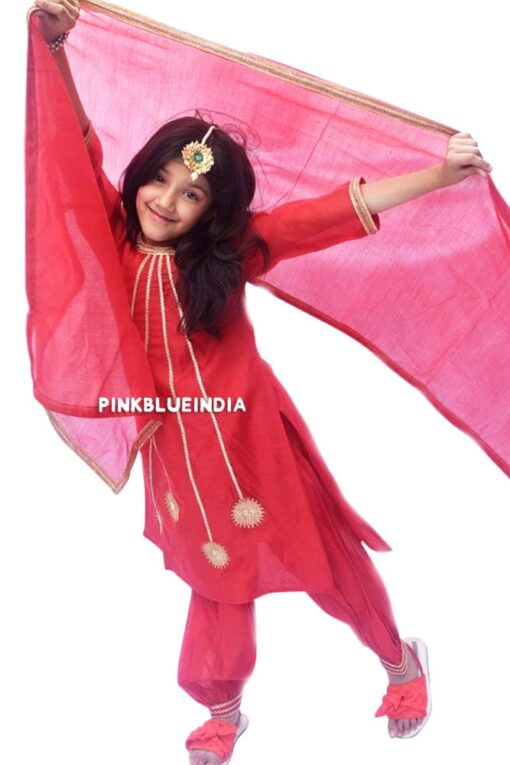 Kids Salwar Kameez Set - Party Wear Salwar Suit for Baby Girl