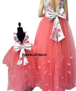 Buy Mother Daughter Dress - Mom and Daughter Matching Gown