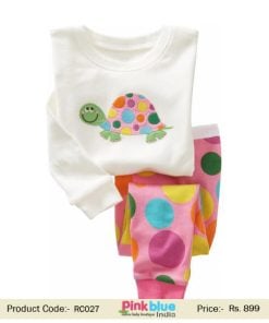 Baby T-shirt With Tortoise Print