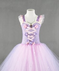 Rapunzel Inspired Princess Costume - Girls Rapunzel Tutu Dress