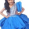 Stylish Blue Party Frock for Kid Girl – Online Party Wear Frock