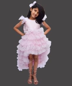 Stylish Pink Gown Dress for Girls Birthday Online
