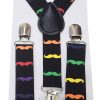 Buy Suspenders for Little Boys with Moustache Design