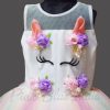unicorn themed party dress, Kids unicorn dress, unicorn gown
