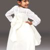 White High Low Party Dresses for Kids | Wedding Wear for Juniors