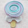 White, Lavender and Aqua Color Candy Shaped Fashion Hair Clip for Infant Girls
