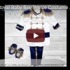 Royal Baby Boy Prince Costume - First 1st Birthday Outfit