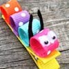 Buy Online Rainbow Colored Caterpillar Fashion Hair Clip for Infants