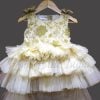 Couture Baby Girl Champagne dress