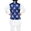 Designer Baby Boy Party Wear Kurta Pajama Set with Ethnic Jacket