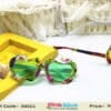 Children Girls and Boys Fashion Sunglasses Flowers Green Frames