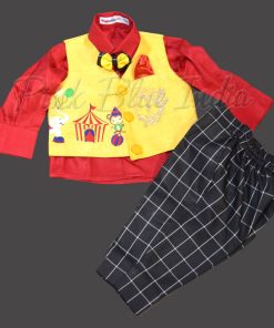Circus Birthday Outfit Baby Boy Carnival Theme Dress
