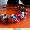 Colorful Floral Headband for Indian Infant Girls
