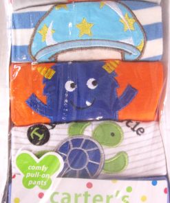 Comfortable and Colorful Gift Set of 5 Pants for 6 Months Infants in India