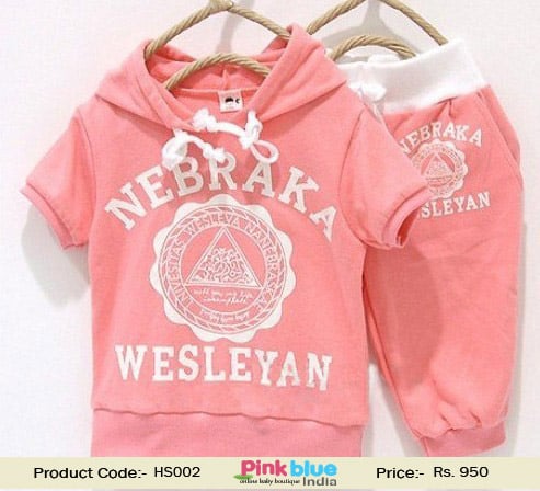 Cool Summer wear Hoodies for Baby Girls in India